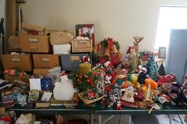 Tons of vintage Xmas