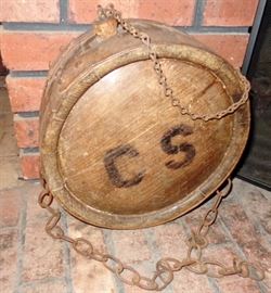 CIVIL WAR ERA WOODEN CANTEEN