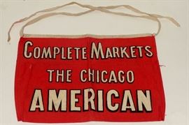 OLD MINT THE CHICAGO AMERICAN NEWSPAPER COIN APRON