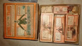 OLD LIONEL TRAIN EMPTY WAX PAPER BOX SET