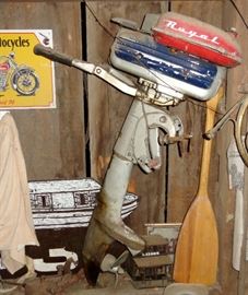 CIRCA 1948 ROYAL OUTBOARD MOTOR
