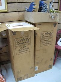 Pair Infiniti Crescendo Series floor loudspeakers