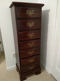 Mahogany lingerie chest