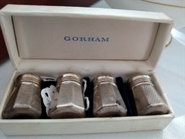 Gorham sterling silver salt and peppers