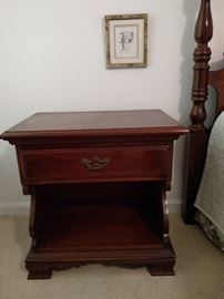 Mahogany nightstand