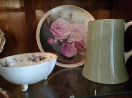 Lenox stein and Nippon porcelains