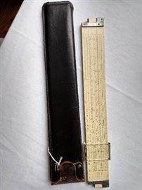 Keuffel & Esser Co. slide rule, 1947