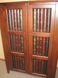 "Book" fronted cabinet.