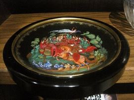 Russian Fairy Tale plates by Tianex.