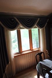 The drapes are for sale.