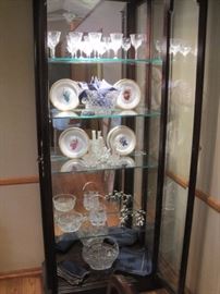 1 of 2 lighted curios by Jasper.