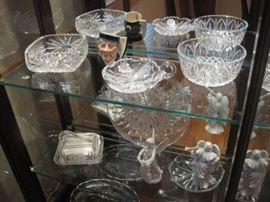 Royal Doulton Toby Mug. Vintage and newer fine crystal.