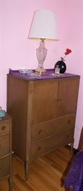 Antique Blind Front Chest of Drawers. Part of Bedroom Set 