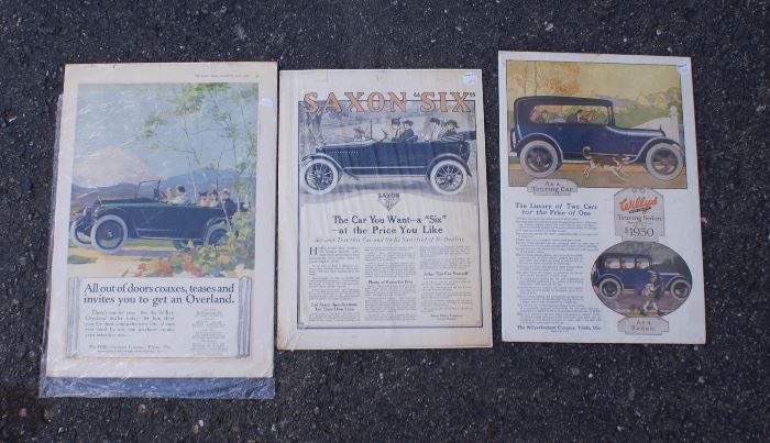Old Car Advertising