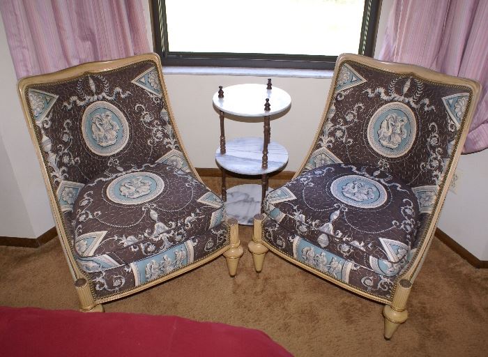 C.1950's European Lounge Chairs.