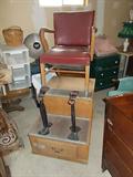 Shoe shine stand vintage - from Rifle Colorado