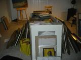 Pile of paintings and prints. Haven't gone through them yet.