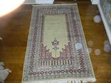 silk rug