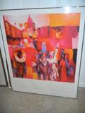 Simbari serigraph - small edition - large and rare