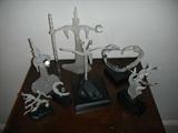 COLLECTION OF MILON TOWNSEND GLASS SCULPTURES