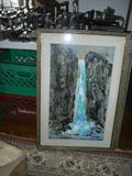 One of two Alfredo Santos - the artist of San Quentin Paintings.