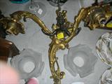Bronze Figural Sconce