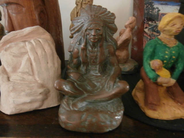 Great Indian Bookend.  We can't find the other one, but were told it exists.