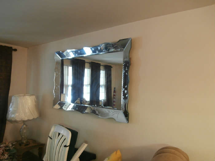 TERRIFIC LARGE MIRROR. $250 AND ITS YOURS.