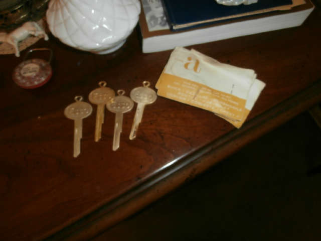 HARD TO FIND - 1970'S KEY BLANKS WITH ESSO LOGO.  UNCUT - $5 EACH. GREAT FOR MUSCLE CARS.