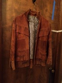 #40 Brown suede jacket $75