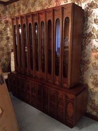#20 Tabago China cabinet 71x17x74 $800 