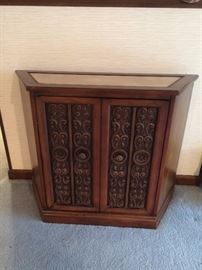 #19 Marble top entry table 36x12x29 $125