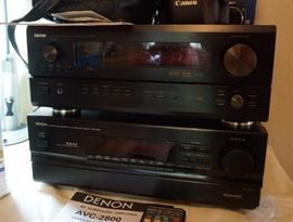 Denon stereo equipment
