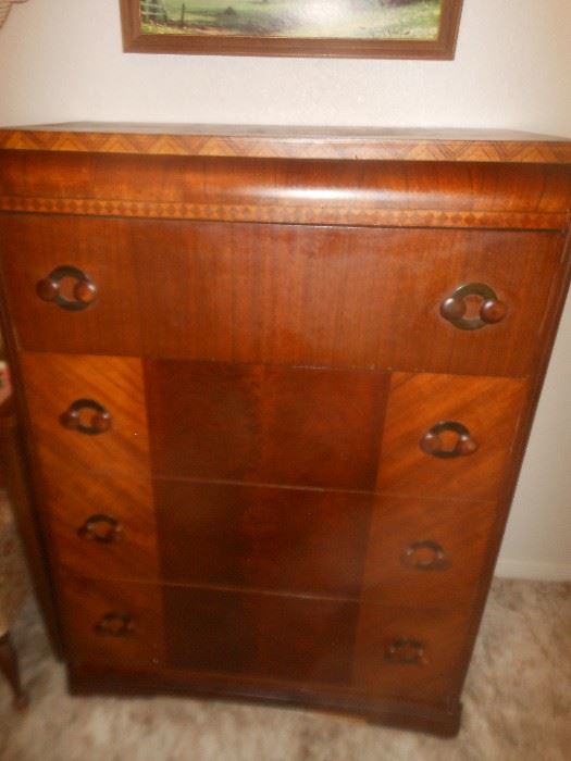 LOVELY antique chest of drawers