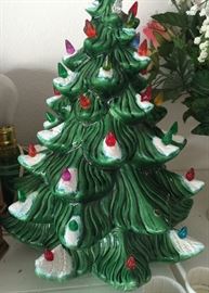 Ye olde ceramic Christmas tree