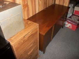 Lane cedar chest and filling cabinet