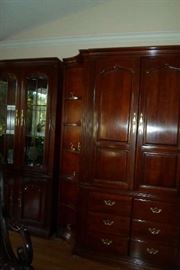 bookcase/entertainment center combo