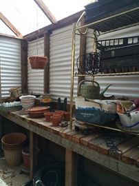 potting shed items
