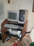PC and desk