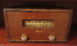 Meissner FM tuner vacuum tube radio