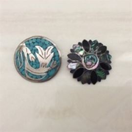 Sterling Brooches
