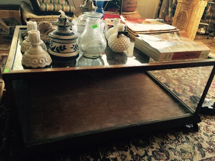 Store table Top Display Cabinet 