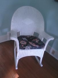 WICKER CAIN ROCKER