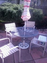 PATIO SET EVERYTHING INCLUDED