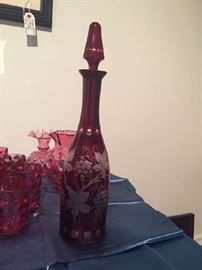 Bohemian Czech Decanter
