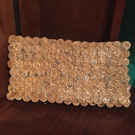 Bottle Caps Made into a Purse