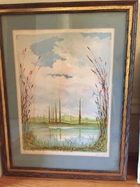 Antonio Falco Lithograph