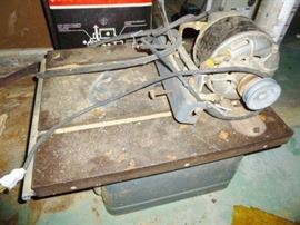 Tools in the basement