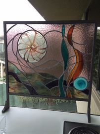 In the style of James Hubbell 