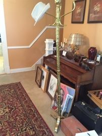 Brass Coat Rack